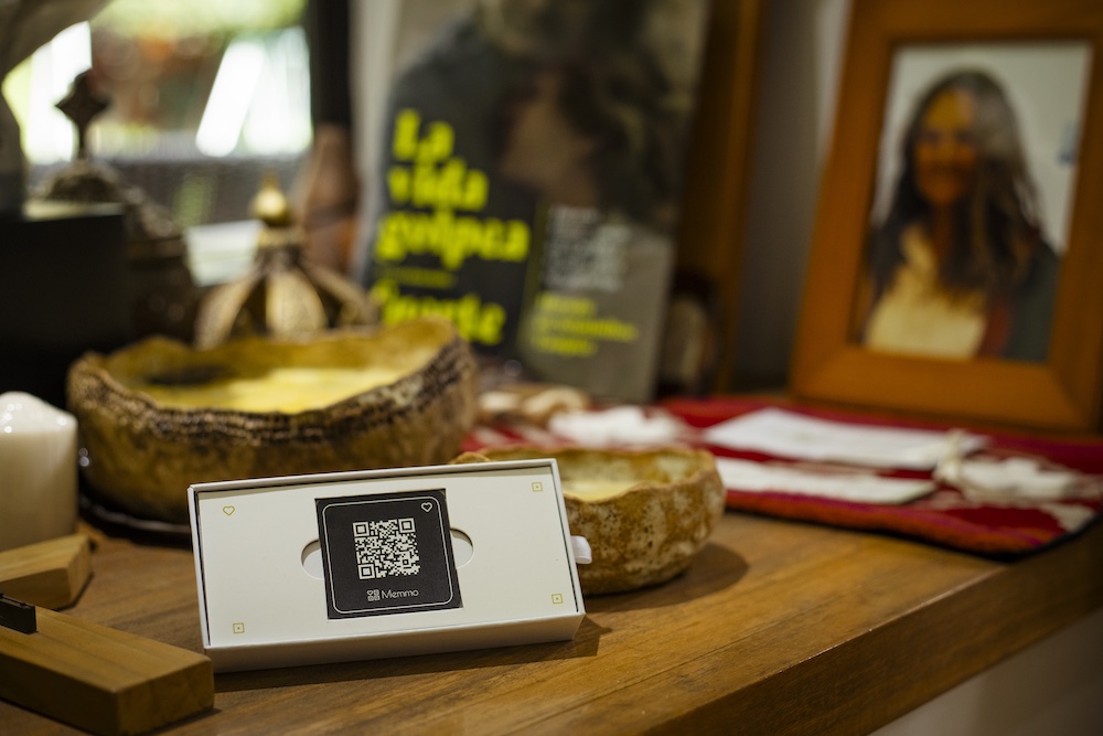 Escaneo de QR en memorial